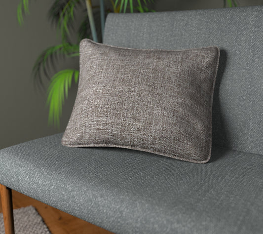 Kelso Truffle Piped Cushion