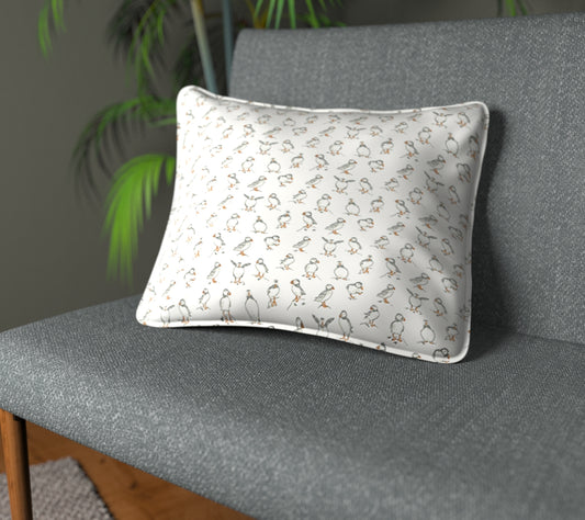 Atlantic Natural Piped Cushion