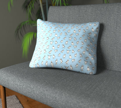 Atlantic Powder Blue Plain Cushion