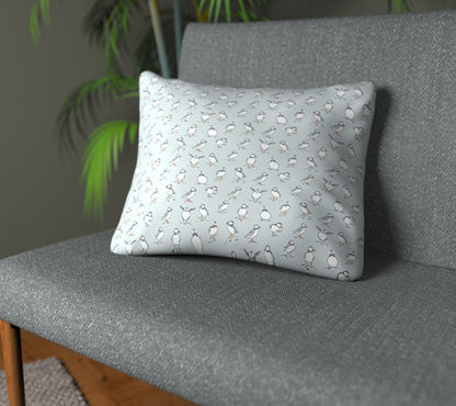 Atlantic Smoke Plain Cushion