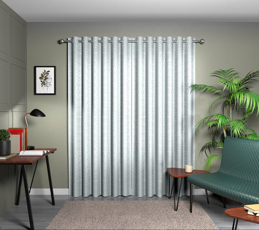 Atlantic Smoke Eyelet Curtain