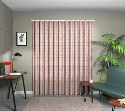 Strawberry Thief Plum Wave Curtain