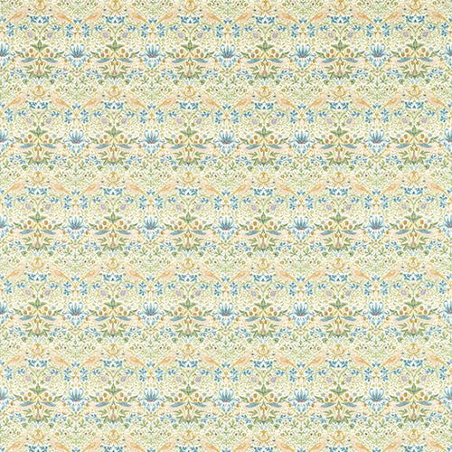 Strawberry Thief Apple/Blush Fabric Sample