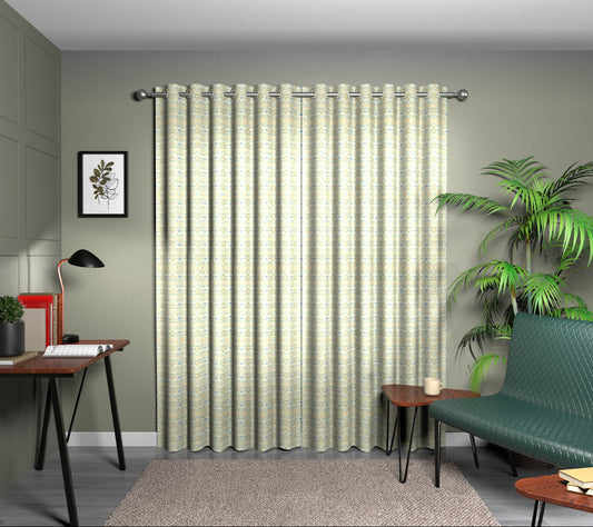 Strawberry Thief Apple/Blush Eyelet Curtain