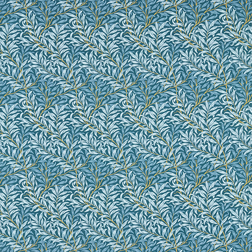 Willow Boughs Denim Fabric Sample