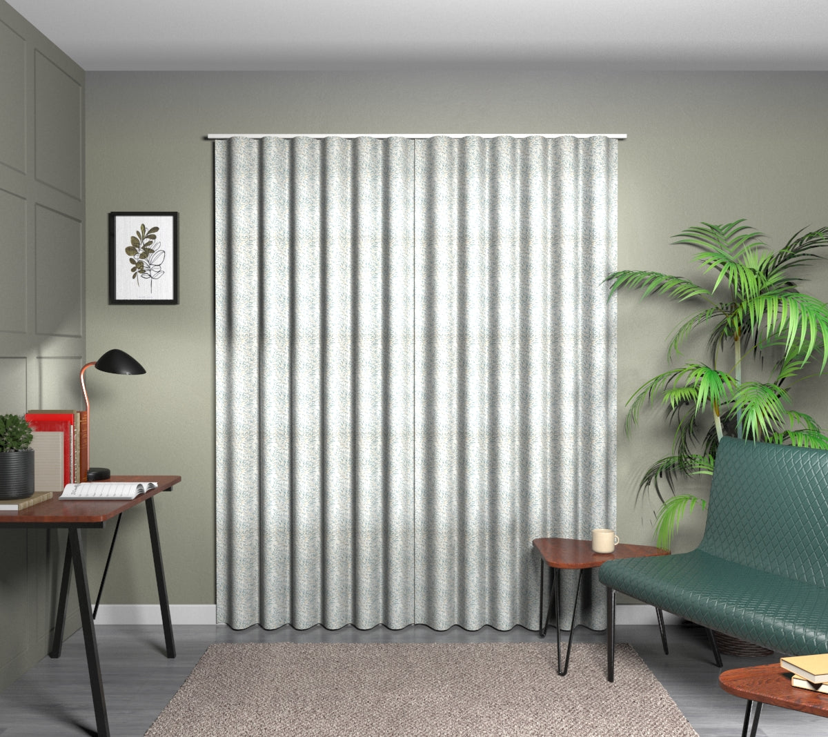 Willow Boughs Mineral Wave Curtain