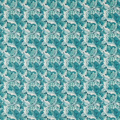 Acanthus Teal Fabric Sample