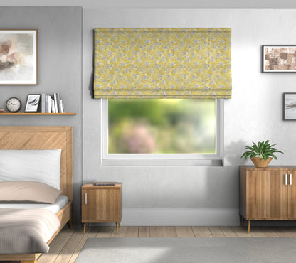 Finch Toile Buttercup Default Roman Blind