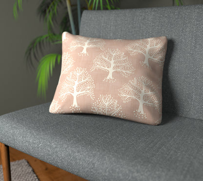 Great Oak Coral Plain Cushion