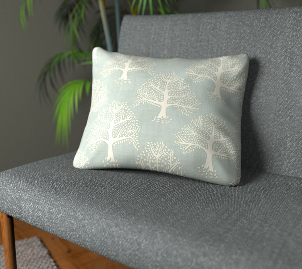 Great Oak Duckegg Plain Cushion