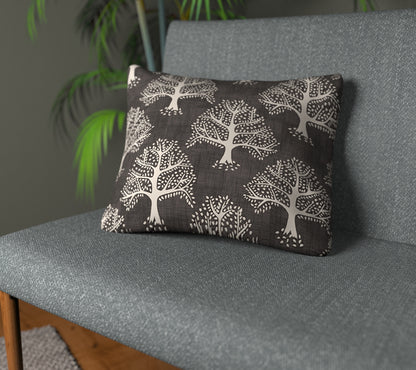 Great Oak Ebony Plain Cushion