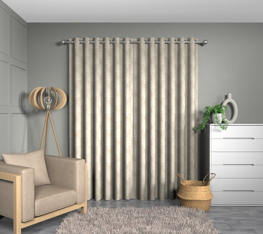 Great Oak Nougat Eyelets Curtain