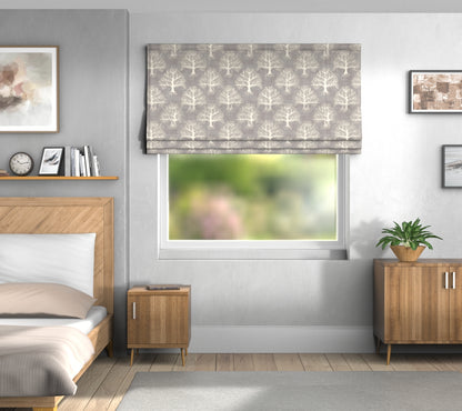 Great Oak Pewter Default Roman Blind