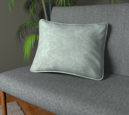 Harper Eau De Nil Piped Cushion