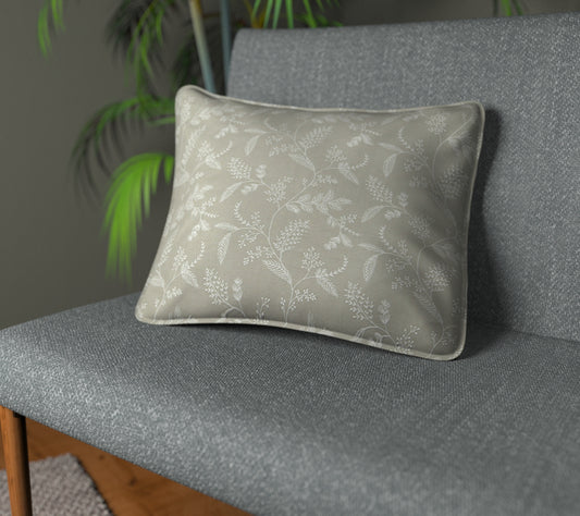 Harper Feather Piped Cushion