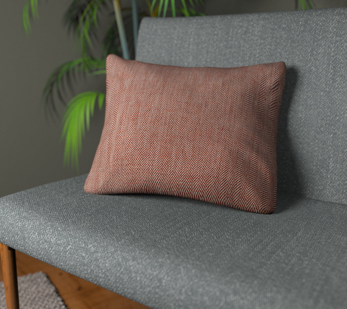 Jacob Flame Plain Cushion