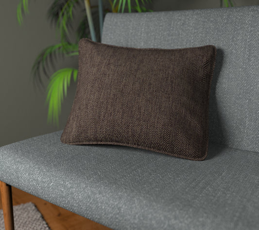 Jacob Iris Piped Cushion