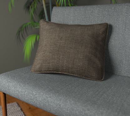Jacob Latte Piped Cushion