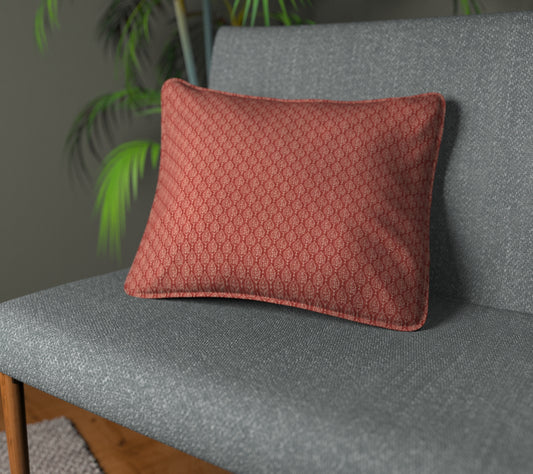 Kemble Carnelian Piped Cushion