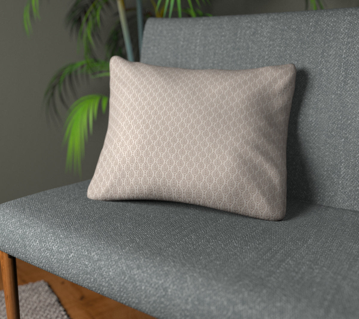 Kemble Cashmere Plain Cushion