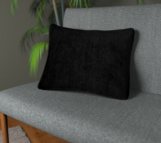Layton Black Piped Cushion