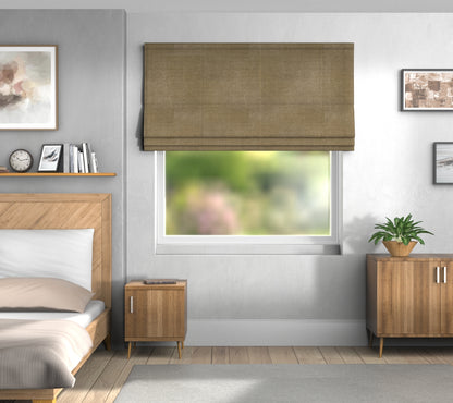 Layton Dijon Default Roman Blind