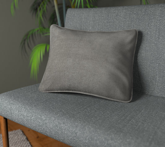 Layton Dove Piped Cushion