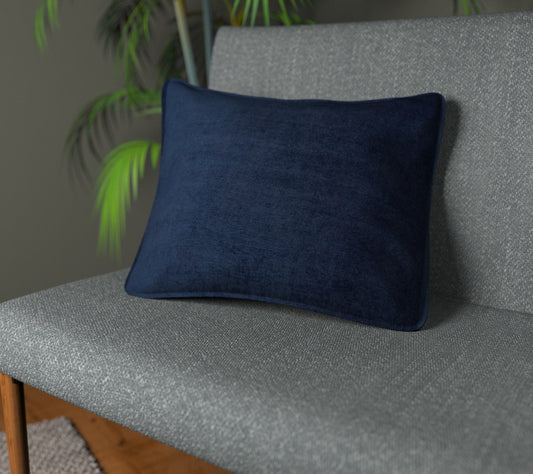 Layton Indigo Piped Cushion
