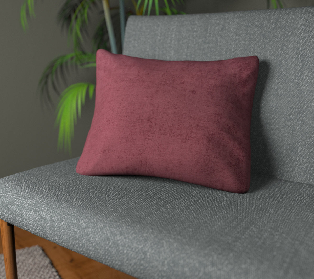 Layton Pink Plain Cushion