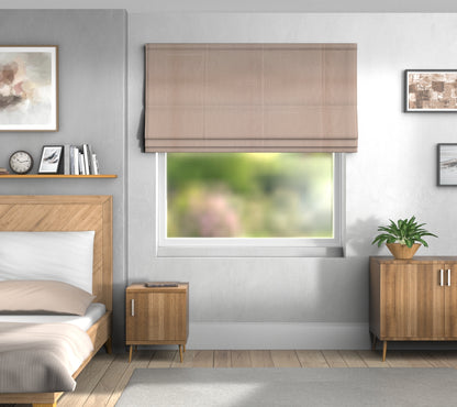 Luxor Rosedust Default Roman Blind
