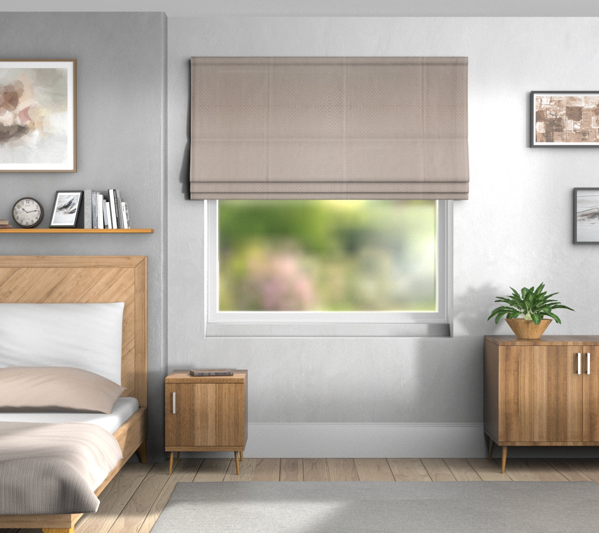 Luxor Stone Default Roman Blind