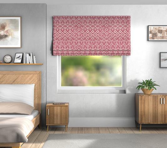 Marrakech Begonia Default Roman Blind