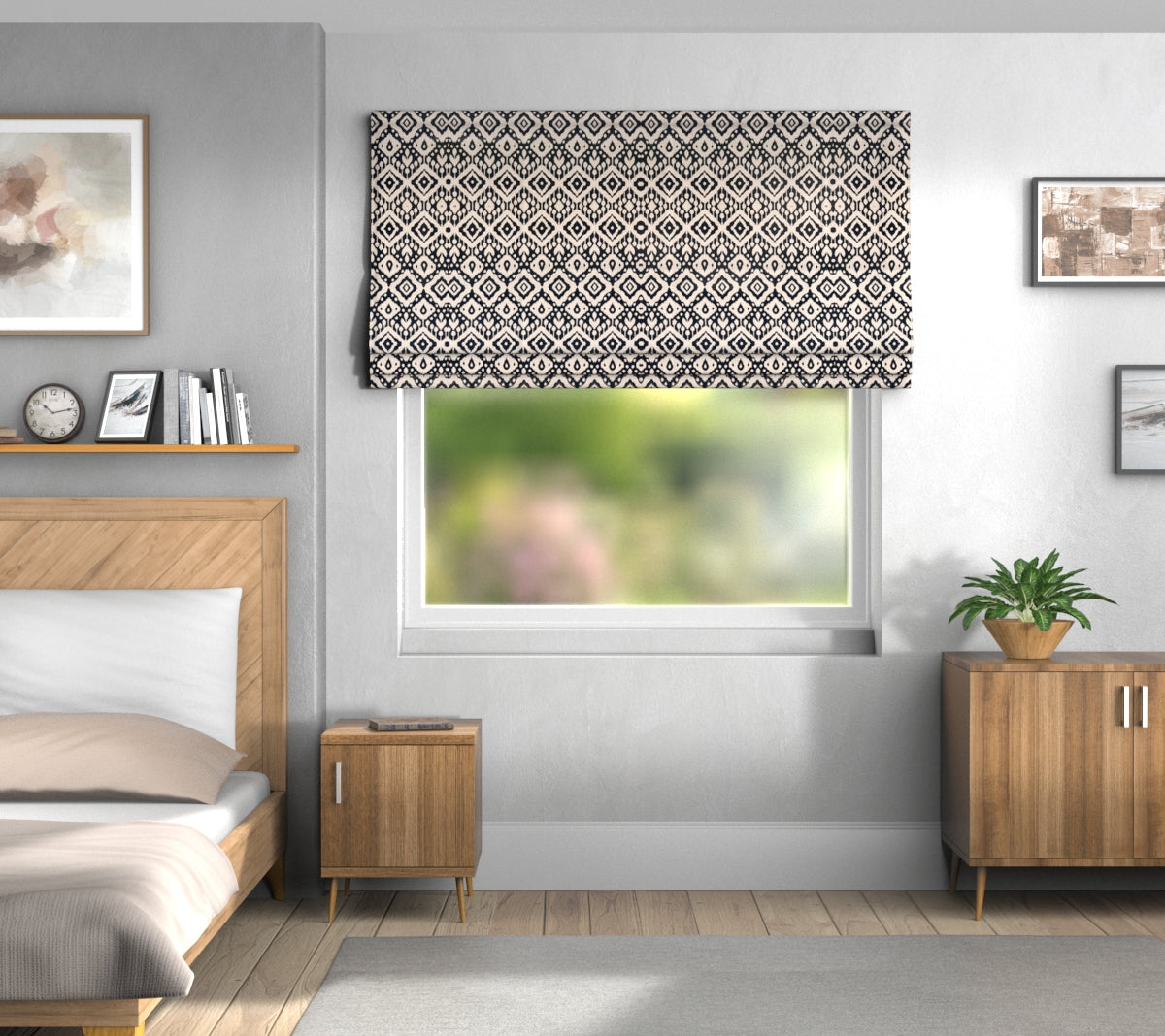 Marrakech Ink Default Roman Blind