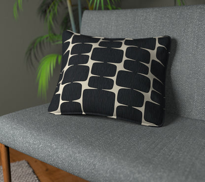 Lohko Liquorice/Hemp Piped Cushion