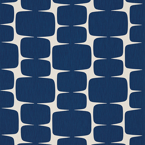 Lohko Indigo/Jasmine Fabric Sample