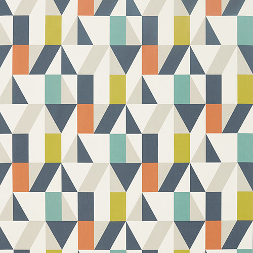 Nuevo Citrus/Paprika/Forest Fabric Sample