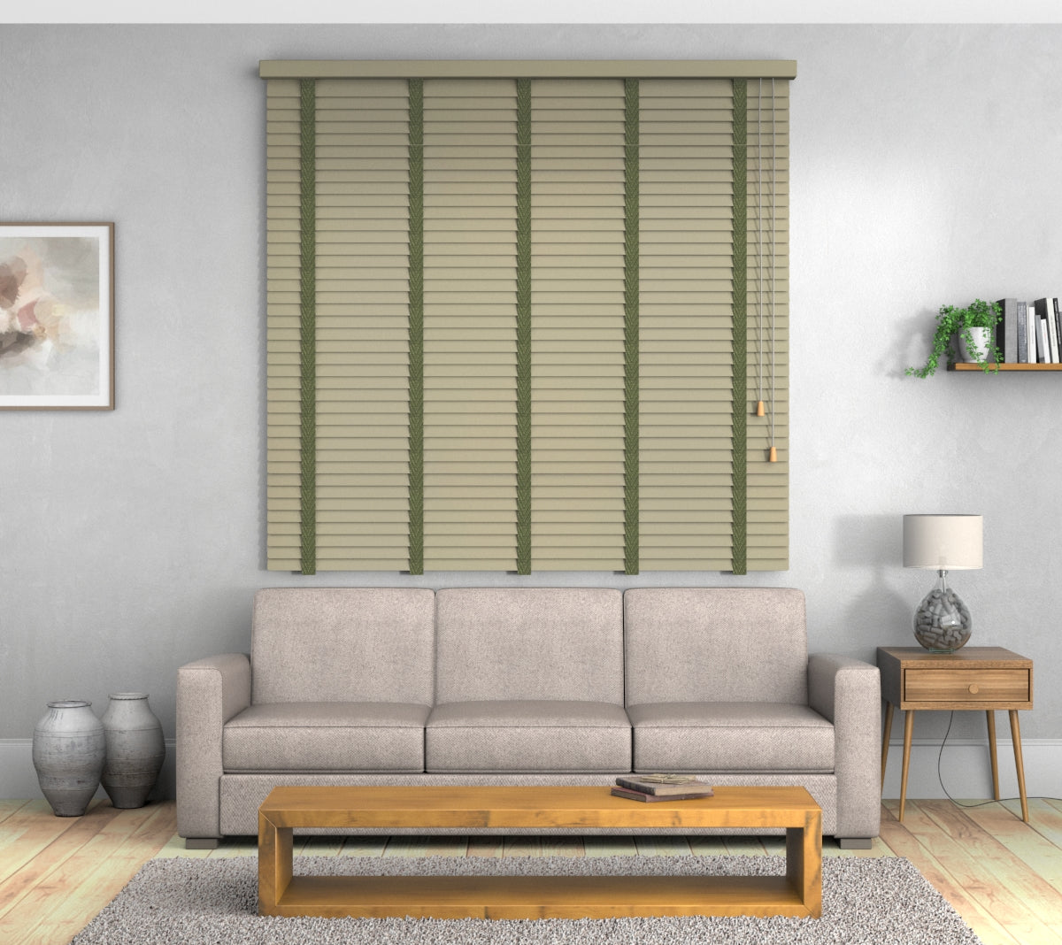 Cream Venetian Blind