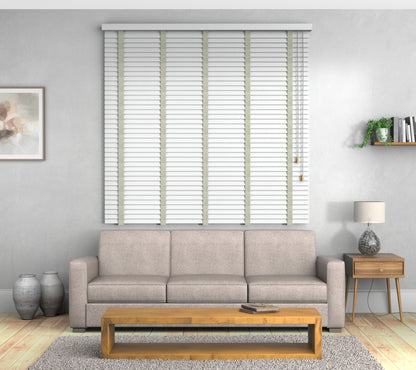 White Venetian Blind
