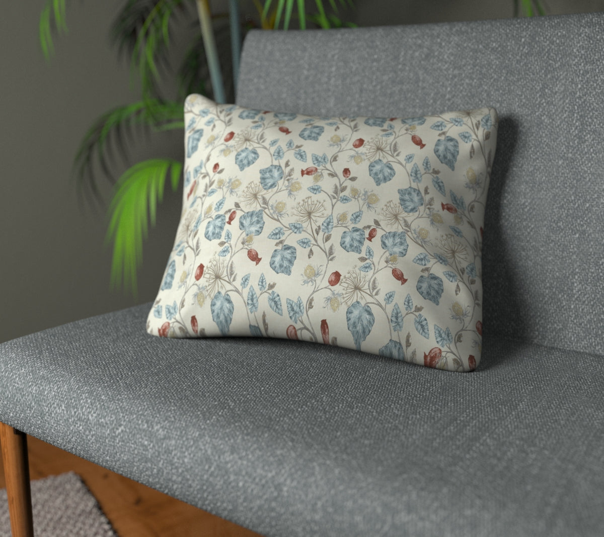 Parchment Wedgewood Plain Cushion