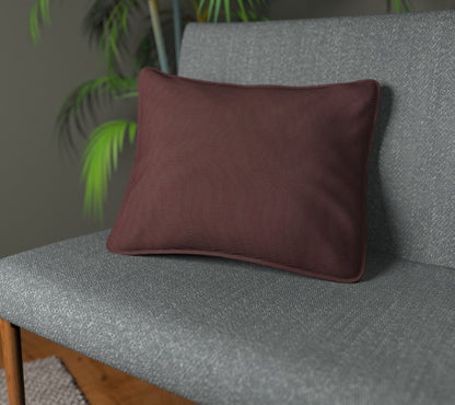 Pearl Dot Berry Piped Cushion