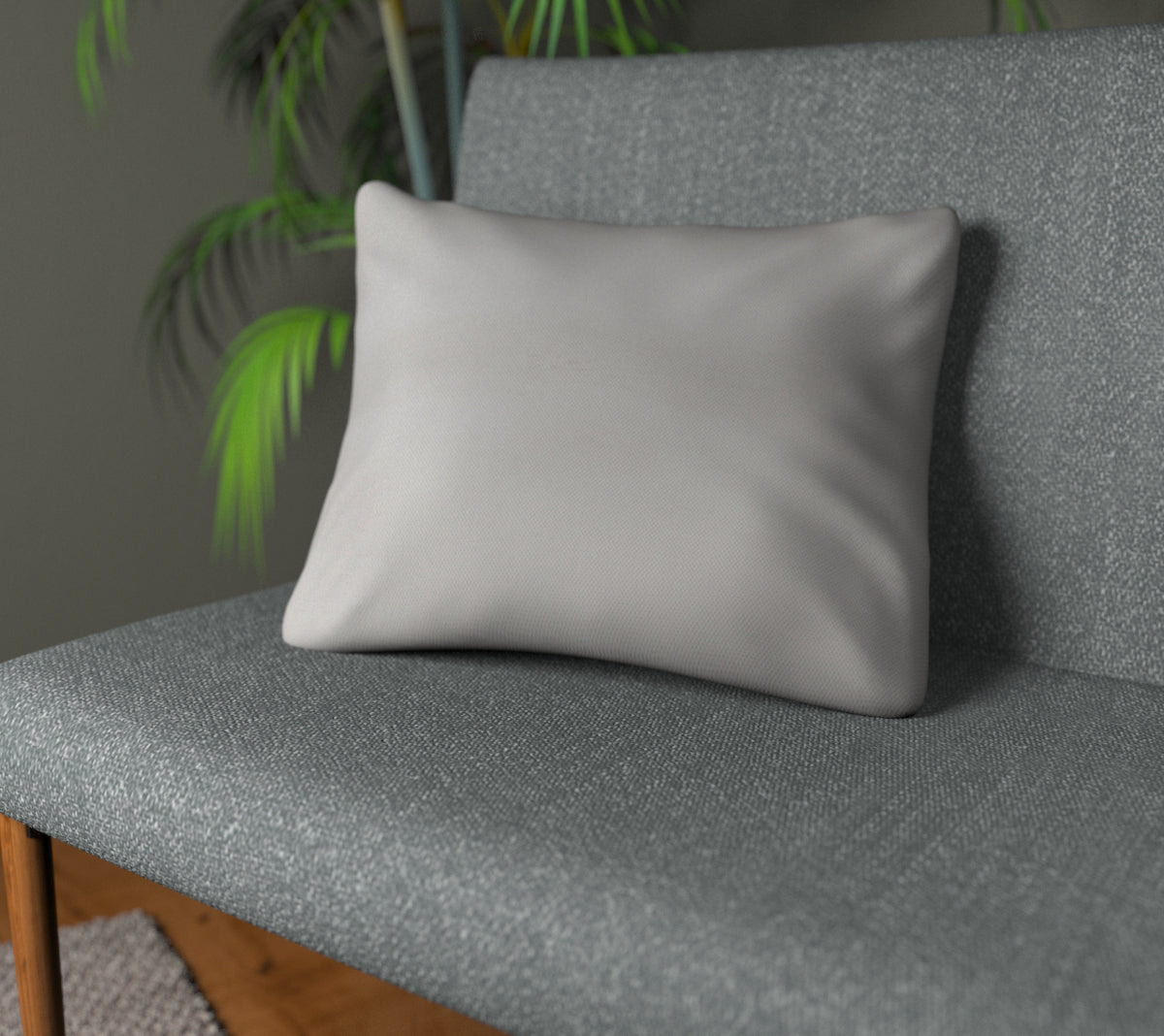 Pearl Dot Cloud Plain Cushion