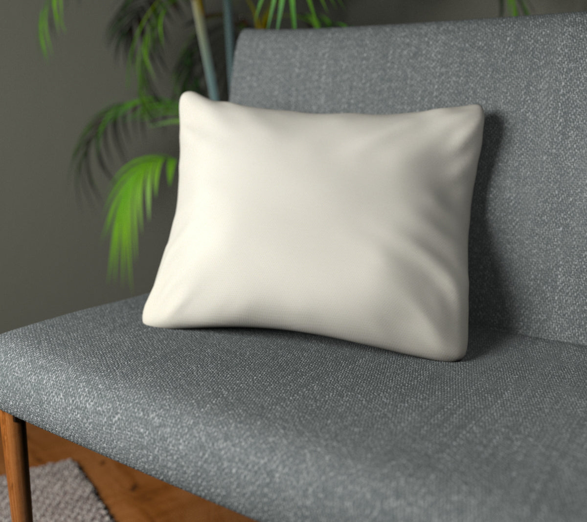 Pearl Dot Porcelian Plain Cushion