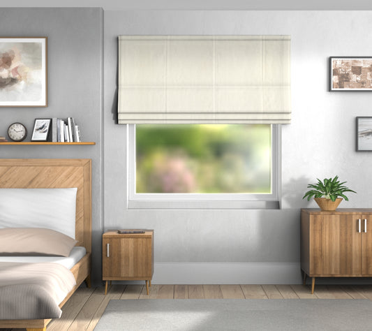 Pearl Dot Porcelian Default Roman Blind
