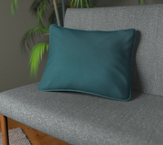 Pearl Dot Seapine Piped Cushion