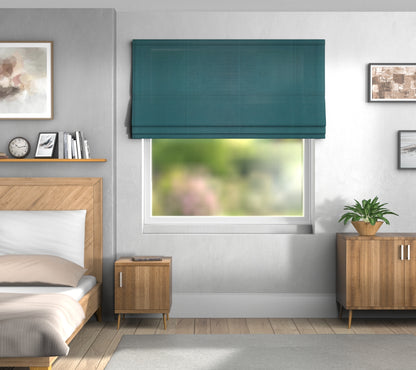Pearl Dot Seapine Default Roman Blind