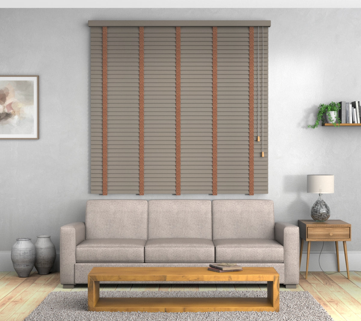 Slate Venetian Blind