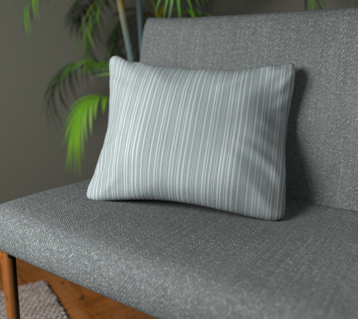Purity Menta Plain Cushion