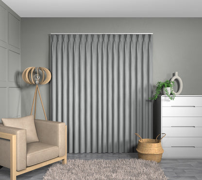 Purity Zinc Triple Pleat Curtain