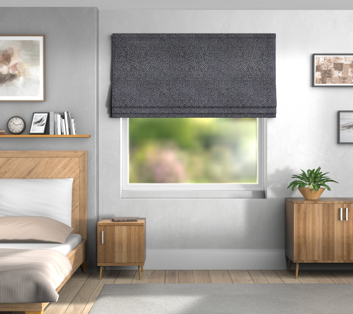 Quartz Imperial Default Roman Blind