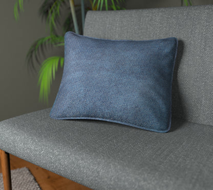 Quartz Ocean Piped Cushion